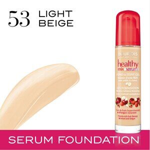 Bourjois Healthy Mix Serum Gel Foundation – Shade 53 Light Beige – Discontinued